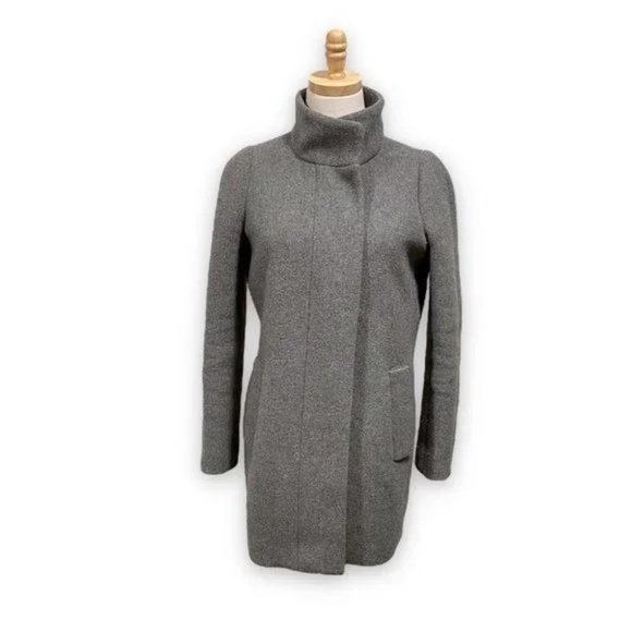 Dark Grey City Coat - Picture 2 of 7